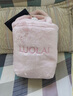 罗莱家纺 A类法兰绒毯午睡毯空调毯子 粉96*120 实拍图