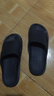 洁丽雅（Grace）凉拖鞋浴室男士女士四季夏天居家居防滑拖鞋男季防臭家用 男款黑色 42-43【适合41-42码】 实拍图