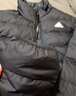 adidas 600蓬休闲修身保暖立领鸭绒羽绒服男装阿迪达斯官方轻运动   传奇墨水蓝（推荐选大一码）   L 实拍图