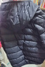 迷你巴拉儿童羽绒服男女童厚款保暖连帽棉服防风保暖羽绒外套【防水透湿】 黑色 130 实拍图