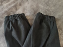 啄木鸟（TUCANO）休闲裤男秋冬季宽松束脚裤子男韩版潮工装小脚长裤 黑色加绒 L 实拍图