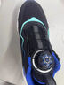 安踏儿童运动鞋男女童跑步鞋秋冬季网革旋钮扣犟弹科技学生赤焰跑鞋 【男革面】黑/蓝/绿5523N-2 41 脚长约25.5cm 实拍图