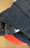 森马（Semir）牛仔裤女抓毛长裤舒适复古风2024冬季潮流宽松锥形裤109724124003 实拍图