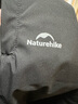 NatureHike挪客防风防雨裤子 户外露营登山休闲衣裤男轻量化徒步成人裤子 黑色 XL 实拍图