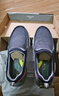 斯凯奇（Skechers）男鞋商务休闲鞋百搭帆布鞋舒适复古一脚蹬鞋子男 NVY海蓝 43 实拍图