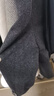 SHANSHAN杉杉西服男秋冬季厚款含羊毛商务休闲中青年男士西装外套职业正装 SSI233382729灰色 48 /175 实拍图