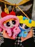 皓奇乐（HUGKIS）飞天小女警斗篷款毛绒玩具棉花娃娃衣服娃衣公仔冬装情人 泡泡挂件【斗蓬装扮】 15cm高 实拍图