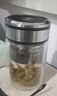 佐卡佳 茶水分离泡茶杯子双层隔热玻璃杯男女加厚便携小巧迷你绿茶水杯 新款黑 260ml 实拍图