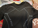 昇亿 紧身衣健身服男运动套装高弹保暖内衣冬季加绒衣服速干衣跑步服 科幻加绒两件套 4XL 实拍图