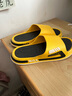 唯继大童拖鞋夏季男童男孩防滑家用居家潮流时尚外穿户外儿童凉拖鞋男 118【黄色】新色系 34-35 （适合脚长21cm） 实拍图
