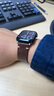 美定适用苹果手表表带纯手工真皮applewatch s11/10X表带Ultra3/2iwatch9/8s7/6se进口植鞣皮高级皮质 古木棕【送保护壳+水凝膜*2】 iwatch 7/8/9代【45 实拍图