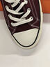 匡威（Converse）官方 1970S男女帆布鞋美拉德酒红色紫色A01448C A01448C 酒红色 42 实拍图
