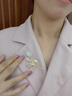Jay胸针高档女胸花配饰别针礼盒送长辈送妈妈生日礼物毕业送老师礼物 实拍图