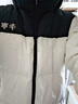 李宁火锅羽绒服丨石墨烯保暖防泼水抗静电科技长羽绒情侣外套AYMU507 实拍图