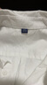 凡客诚品（VANCL）长袖衬衫男全棉领尖扣牛津纺商务休闲经典舒适衬衫 白色 L 实拍图