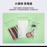 得力（deli）发票专用自封袋26*16cm 加厚透明封口袋100只(附80张标签) 19250 实拍图