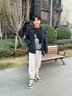 安踏男鞋元年板鞋夏季透气低帮休闲鞋男厚底增高运动轻松滑板鞋潮鞋子 【经典熊猫配色】象牙白/黑-2 40 实拍图