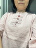 啄木鸟棉麻衬衫女冰丝女装棉复古盘扣中袖中式立领上衣t恤 肉粉色 M【建议80斤-100斤内穿】 实拍图
