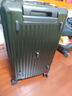 纯奢（CHEYSIR）五轮超大容量行李箱万向轮PC拉杆箱男女学生旅行箱密码箱包皮箱子 经典款-墨绿色·减震刹车功能 24英寸 -抗菌内里【创新5轮-短途旅游/出行】 实拍图