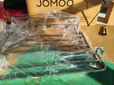 九牧（JOMOO）不锈钢亮银色毛巾架卫生间置物架浴室洗手间浴巾架厕所手纸盒 【严选5件套】9394035 实拍图