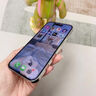 闪魔 适用苹果钢化膜iphone手机膜高清抗指纹防爆防摔保护膜 【黑色全玻璃|抗指纹】2片+神器 苹果iPhone14/iphone13/13Pro 实拍图