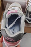 574运动鞋女2025新款百搭学生休闲跑步鞋轻便透气软底n字鞋子阿甘 白灰粉 40 实拍图