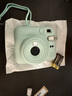 FUJIFILM(富士) instax mini12 一次成像立拍立得相机 七夕礼物 生日礼物 送礼可爱迷你立拍立得相机 MINI12 薄荷绿 官方标配 实拍图