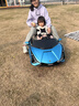 携手超大兰博基尼儿童电动车四轮汽车带遥控双人跑车亲子可坐大人粉色 烤漆蓝+22v15A锂电+MP4+大人后座 并排双人皮座+大人伸缩踏板+拖轮 实拍图