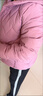 爱麦依小个子妈妈冬装服短款秋冬外套棉袄新款中老年人女冬季棉衣 皮粉. XL 90-105斤 实拍图