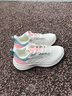 安踏女鞋2025冬季新款运动鞋女轻便跑步鞋防滑软底皮面保暖防水鞋子 【网面透气防臭脚】白/樱花粉-5 35.5 (220mm)5 实拍图
