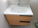 顾家家居智能浴室柜原木风陶瓷一体盆卫生间洗脸洗手池盆柜组合洗漱台6217 实拍图