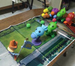 PLANTS VS ZOMBIES植物大战僵尸2豌豆射手全套装可发射玩偶玩具男孩6-10岁生日礼物 防水游戏垫1张【约38*76cm】 实拍图