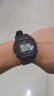 卡西欧（CASIO）男表小方块电子表 运动手表学生手表 多功能防水男士手表 方块黑色W-218H-1A 实拍图