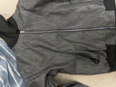 7家优品休闲外套男装秋冬夹棉保暖痞帅猎装夹克假两件设计连帽棒球服上衣 GWHG-3371黑灰 XL 170-175cm 155-180斤 实拍图