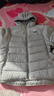 安德玛（UNDERARMOUR）冬季Core男子连帽训练运动保暖鸭绒羽绒服6001970 摩登灰011 XL 实拍图