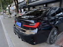奥迈尔宝马5系3系尾翼碳纤维刀锋i3改装三系五系M4M3M5MP530Li320330L 19-25款新3系I3G20G28M3（亮黑） 实拍图