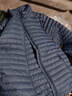 迪卡侬（DECATHLON）短款羽绒服轻薄薄外套户外运动保暖内胆排骨羽绒服TREK100 女款-百搭黑-立领 L 实拍图