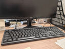 宏碁（acer）键盘 轻音设计 机械手感薄膜有线游戏背光发光台式电脑笔记本办公键盘鼠标 OAK960键盘+鼠标（商务黑）无光 实拍图