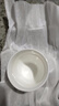 极素茶杯德化羊脂玉功夫茶具小茶杯白玉陶瓷泡茶杯子薄胎白酒杯带字禅意家用客厅个人品茗杯主人杯单杯 黑字凝香杯-随缘 实拍图