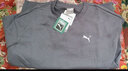 彪马（PUMA）加绒保暖针织卫衣套头衫男女新款秋季圆领运动上衣632292 银河灰-69 M (175/96A) 实拍图