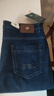 春夏薄款牛仔裤直筒宽松中年爸爸男士牛仔裤高腰弹力休闲牛仔长裤 5155深蓝 35 码=2尺8腰围 实拍图