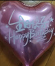 新新精艺 生日场景布置女孩生日气球装饰儿童桌飘宝宝周岁生日快乐粉色 实拍图