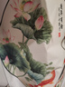 佳礼有宝圆形遮丑装饰贴纸自粘补洞带图案墙贴瓷砖瑕疵遮丑贴画墙面补丁贴 13-8(连年有余) 直径30【厘米】 (自带背胶） 实拍图