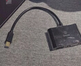 毕亚兹 Mini DP转HDMI VGA转换器线 苹果笔记本电脑微软Surface雷电口连接电视投影仪 迷你dp拓展转接头 实拍图
