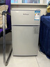 先科小冰箱迷你小型家用 冷藏冷冻两用宿舍寝室出租房用双门办公室电冰箱节能省电 先科S128银色【冲量款】一级节能 实拍图