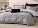 罗莱家纺 全棉磨毛四件套60支纯棉冬季绒感被套床单被罩 灰220*250 实拍图
