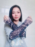 念凝防晒袖套男冰手袖花臂纹身套袖防晒手套夏户外骑行护臂女开车冰爽 155号【一双】 实拍图