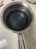康巴赫奶锅316L不锈钢不粘锅婴儿宝宝辅食锅煮面煮奶送蒸屉16cm 实拍图