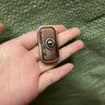 百里霜推牌edc解压玩具指尖陀螺神器古铜色三段啪啪币减压神器生日礼物 实拍图