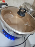 惠当家（Hui Dang Jia）电锅多功能电炒锅商用食堂餐饮电热锅工地蒸煮饭大功率炒菜锅一体电煮锅多用途锅 【大尺寸】34cm单笼(不锈钢款2800W) 实拍图